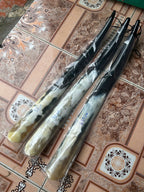 Personalized Natural Horn Shoe Horn – Length: 19.3 - 21 inch