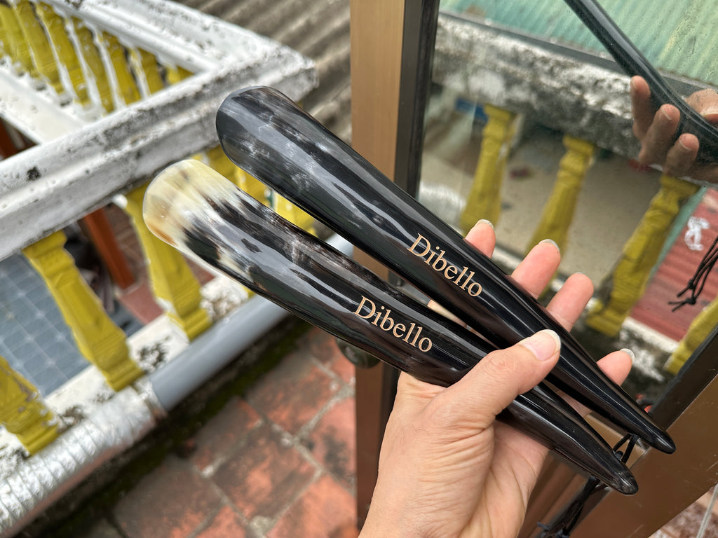 Personalized Natural Horn Shoe Horn – Length: 8.6 - 12 inch