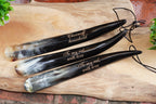 Personalized Natural Horn Shoe Horn – Length: 8.6 - 12 inch