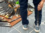Personalized Natural Horn Shoe Horn – Length: 17 - 19 inch